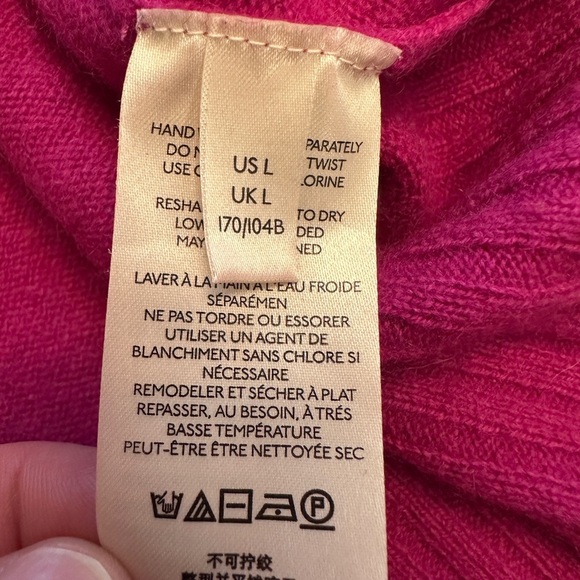 Free People Size Large 100% Cashmere SOLD!!! - Picture 11 of 11